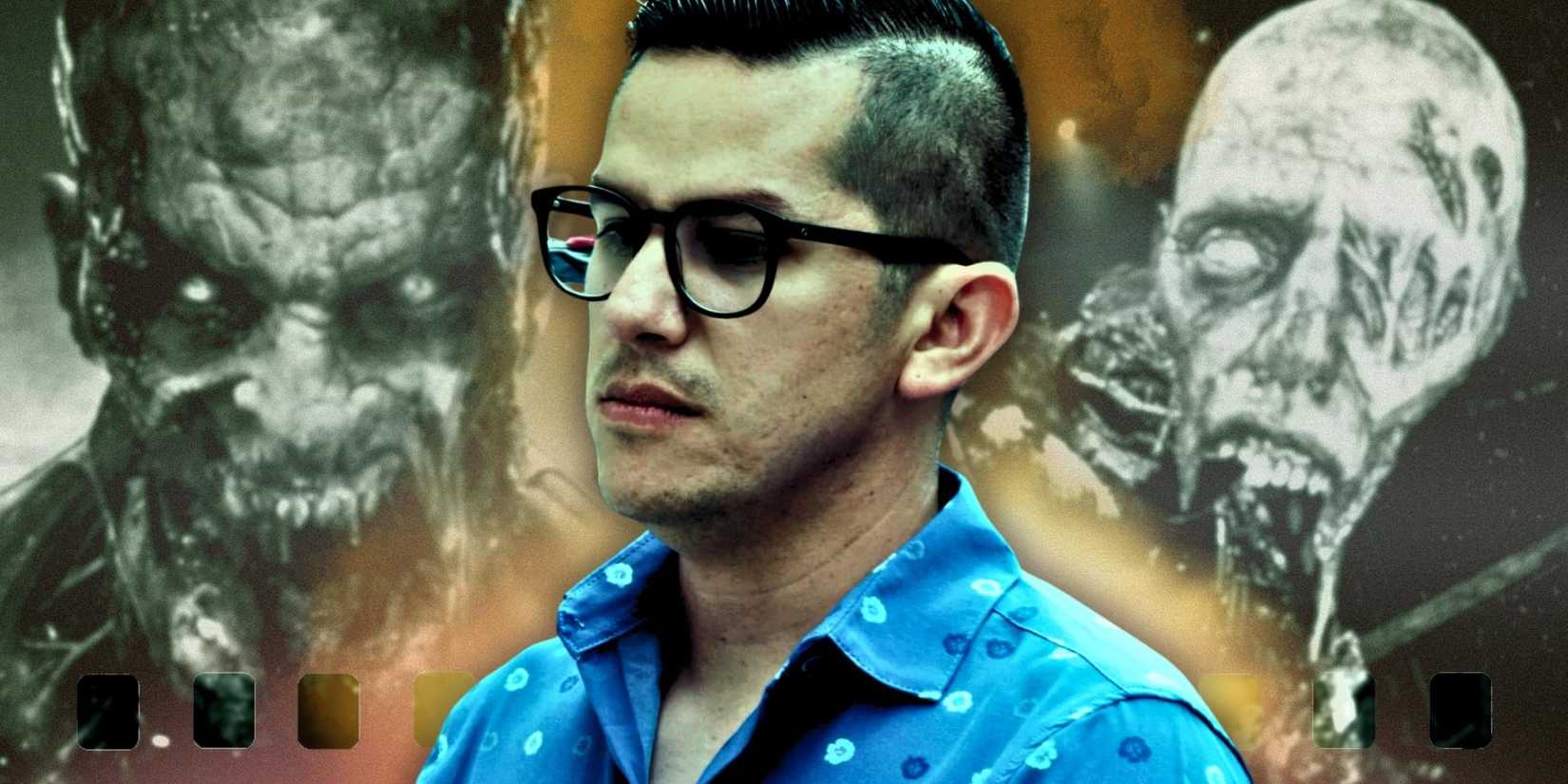 Armando Rubio from 90 Day Fiance The Other Way with monster background