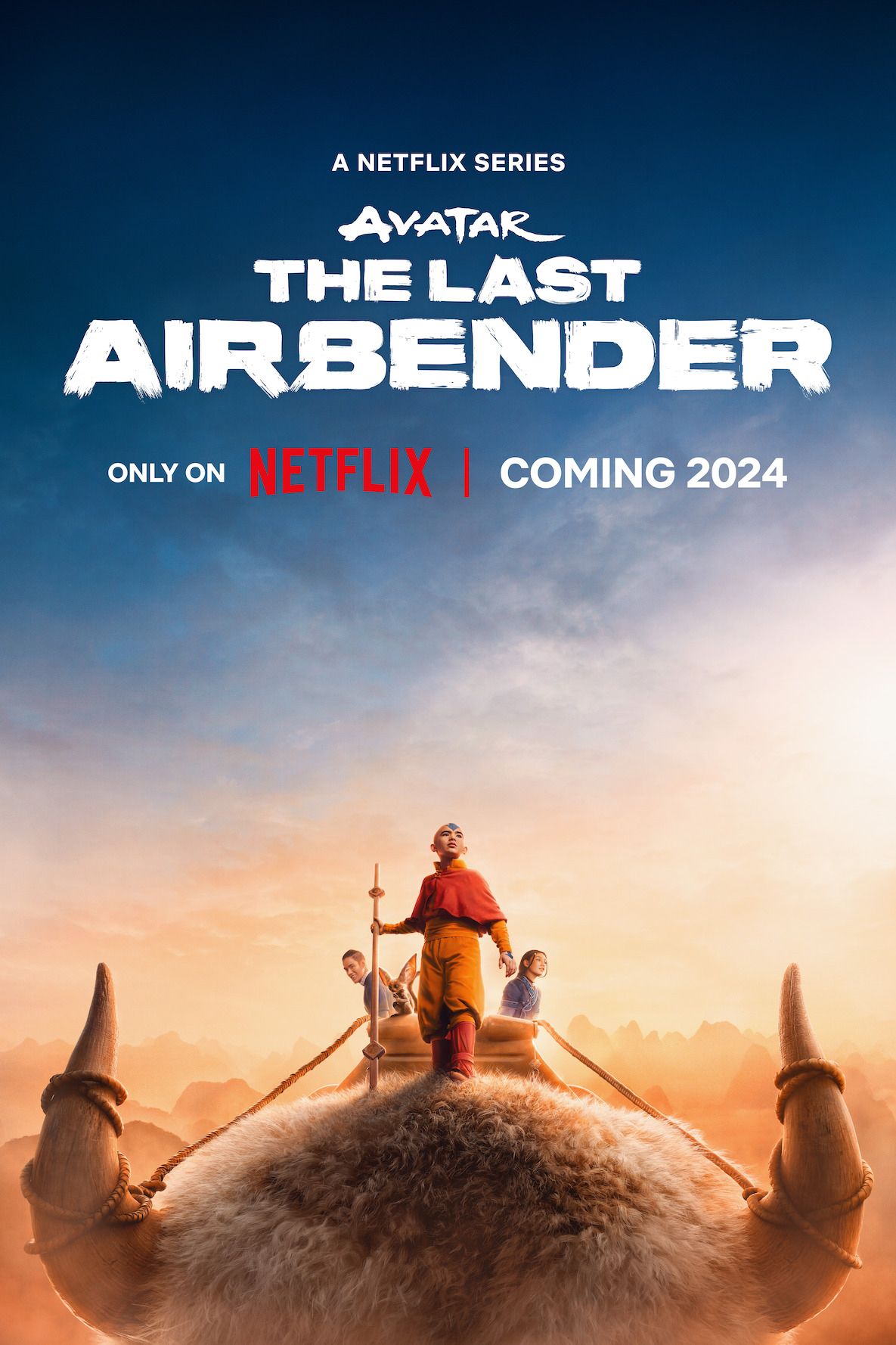 Avatar The Last Airbender Netflix Live Action Series Poster
