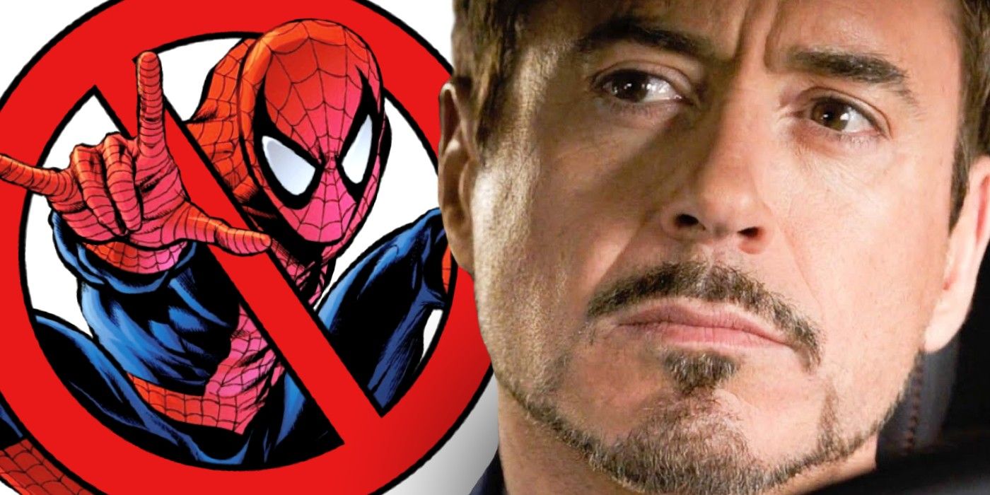 avengers tony stark hating spider-man