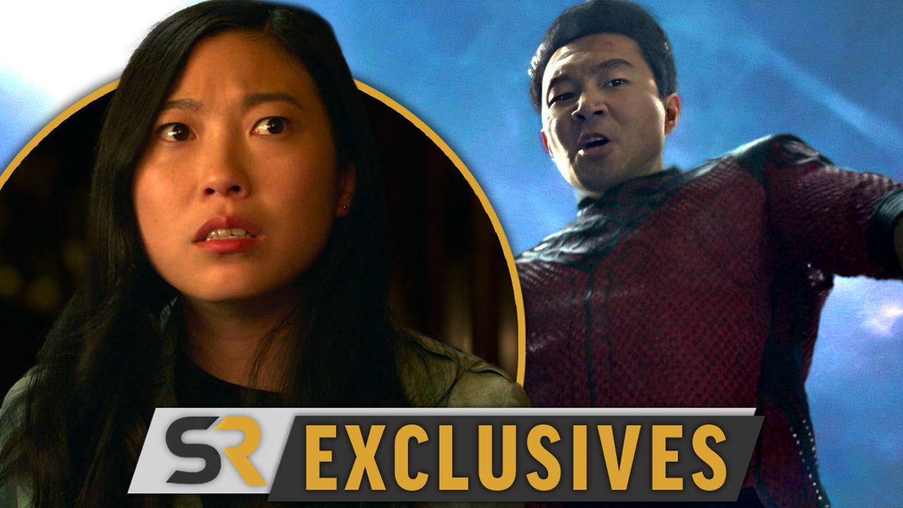 Awkwafina and Simu Liu in Shang-Chi and the Legend of the Ten Rings Exclusive header YT