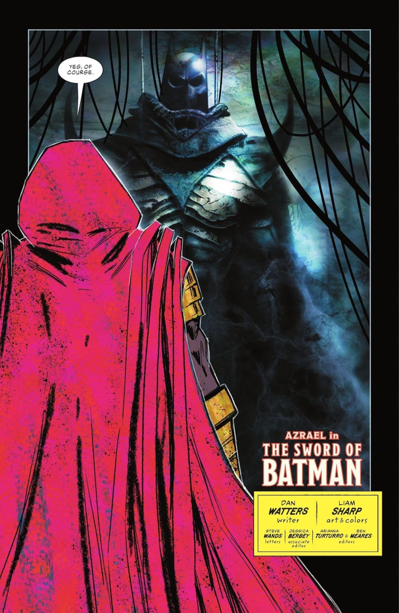 Azrael Returns To His Batsuit