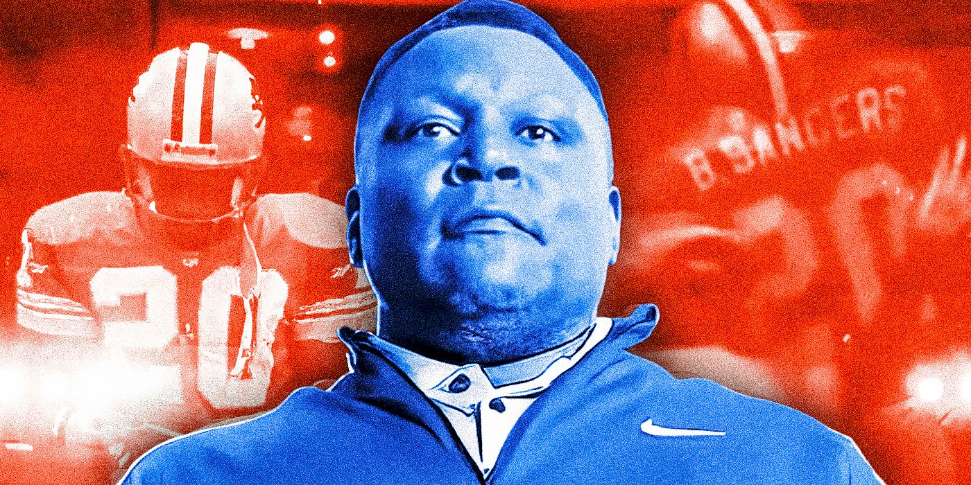 Legendary NFL running back Barry Sanders