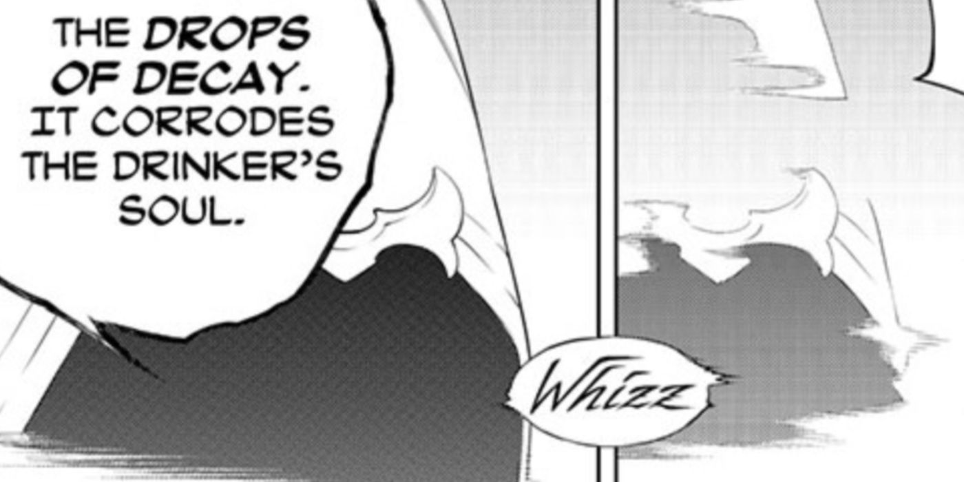 Bastet mention the Drops of Decay in Ghost Reaper Girl