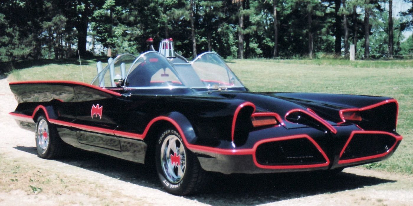 The Batmobile from the 1966 show.