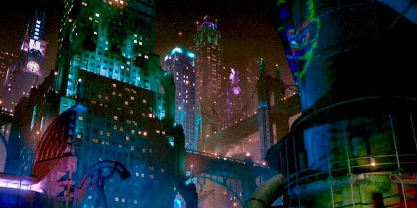 Gotham City in Batman and Robin