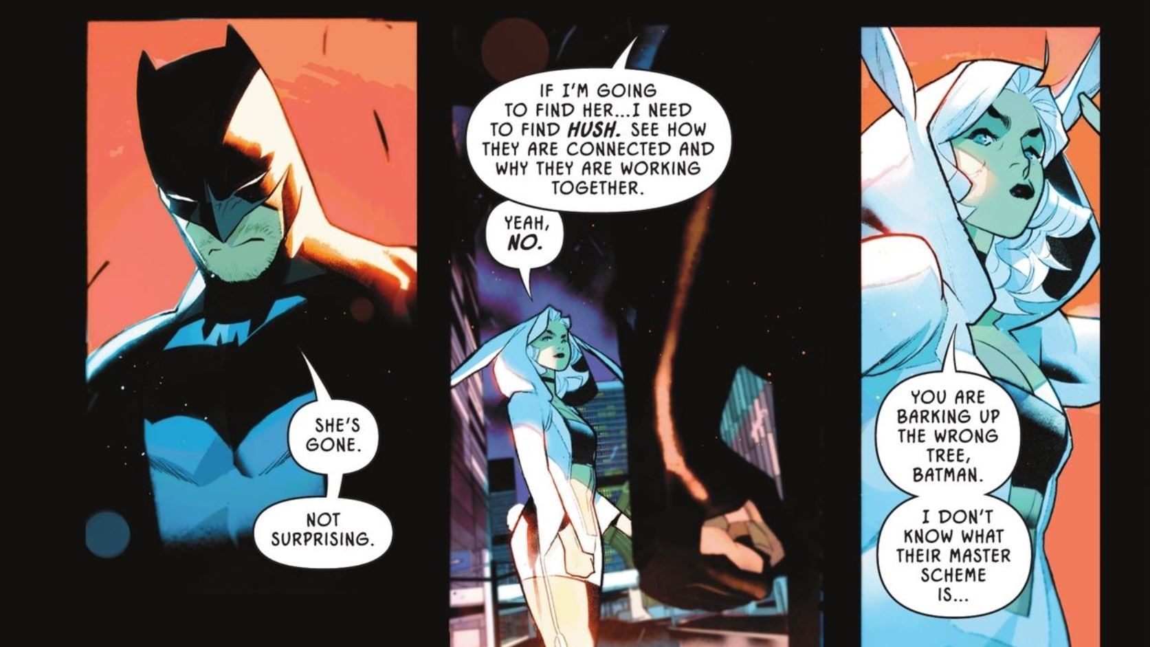 Batman and White Rabbit DC