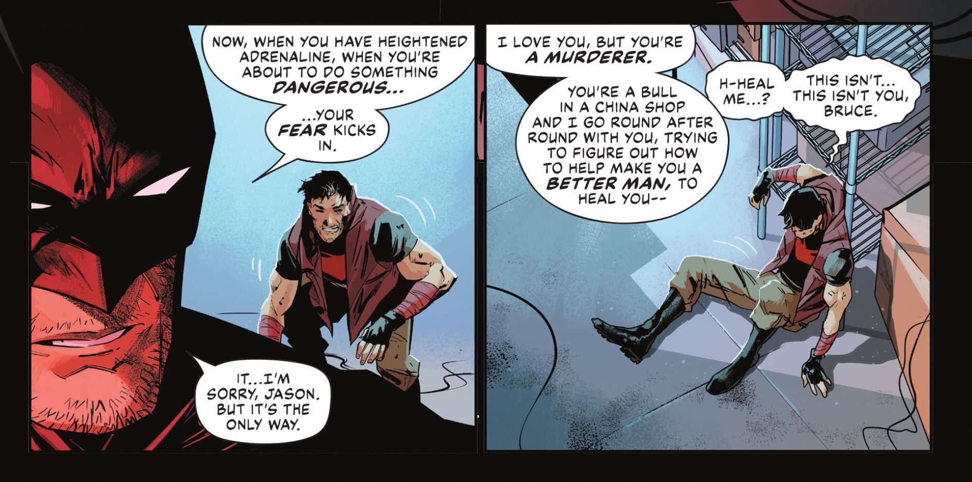 Batman Lavagem Cerebral Capuz Vermelho DC