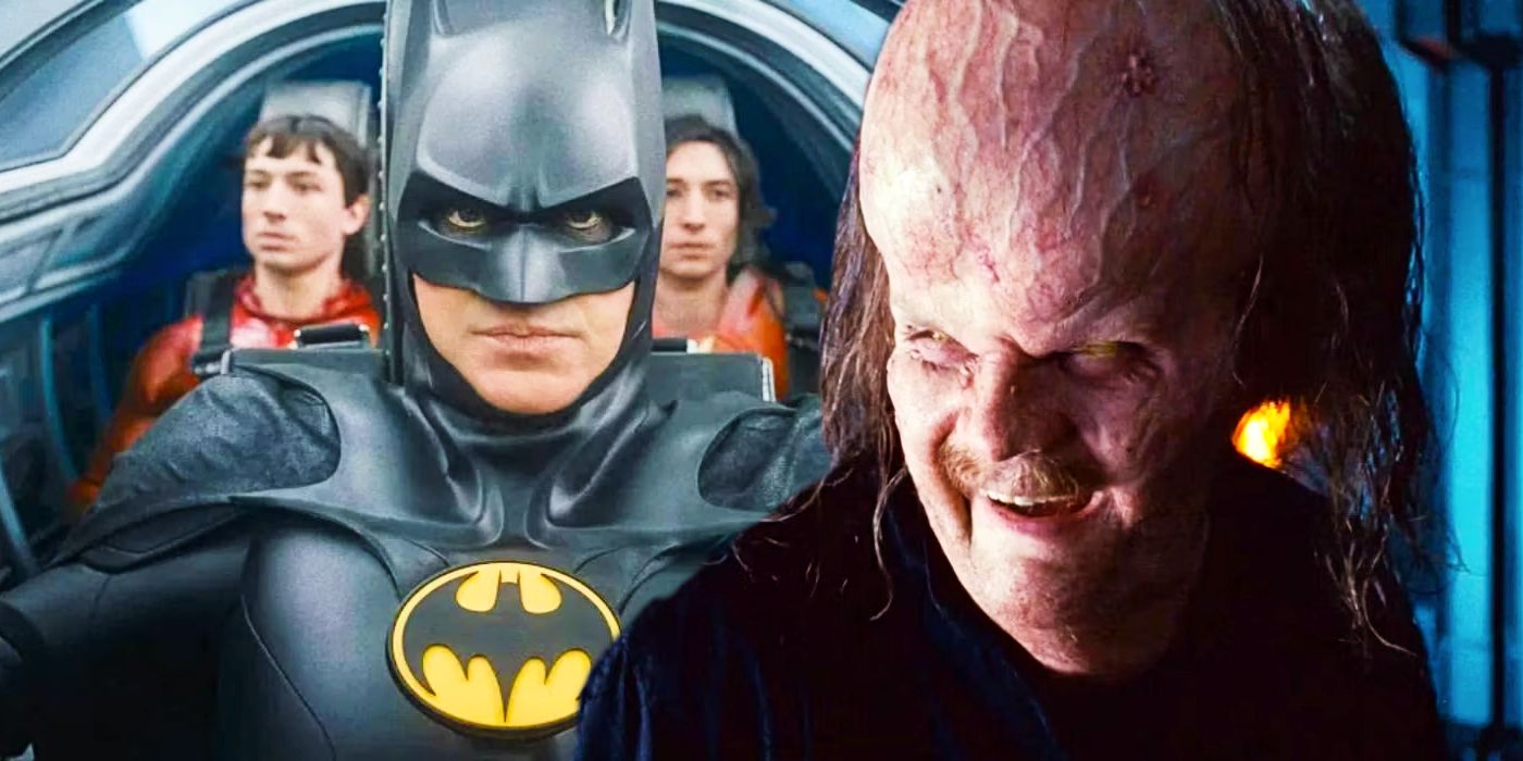 Batman in The Flash and Hector Hammond in Green Lantern