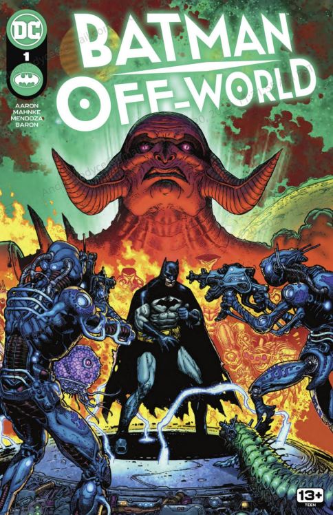 Batman Off World #1 Cover 