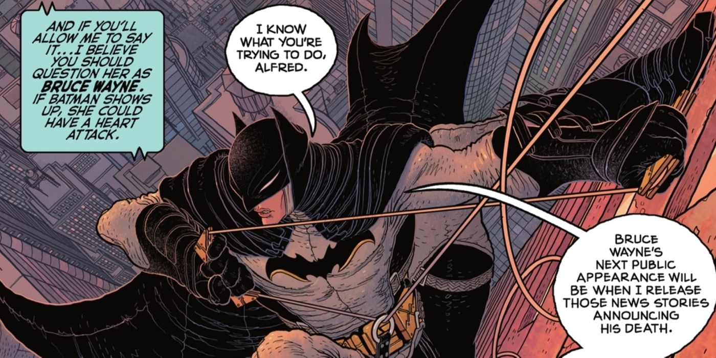 Batman Planning Bruce Wayne's Death DC