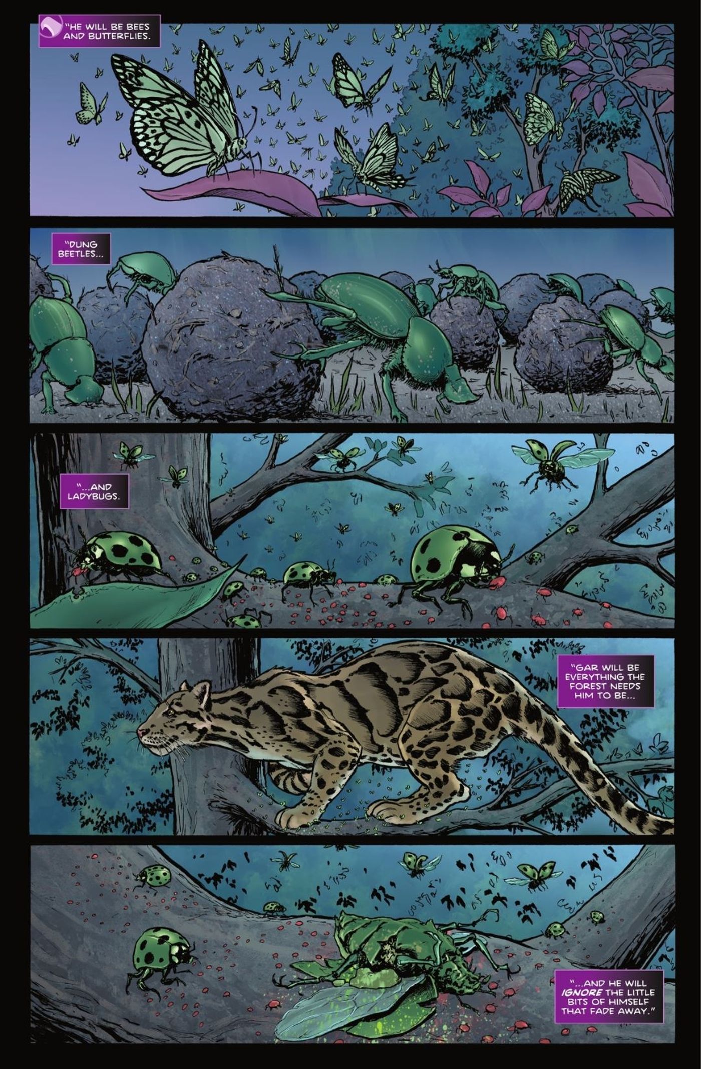 Beast Boy Restores Environment DC
