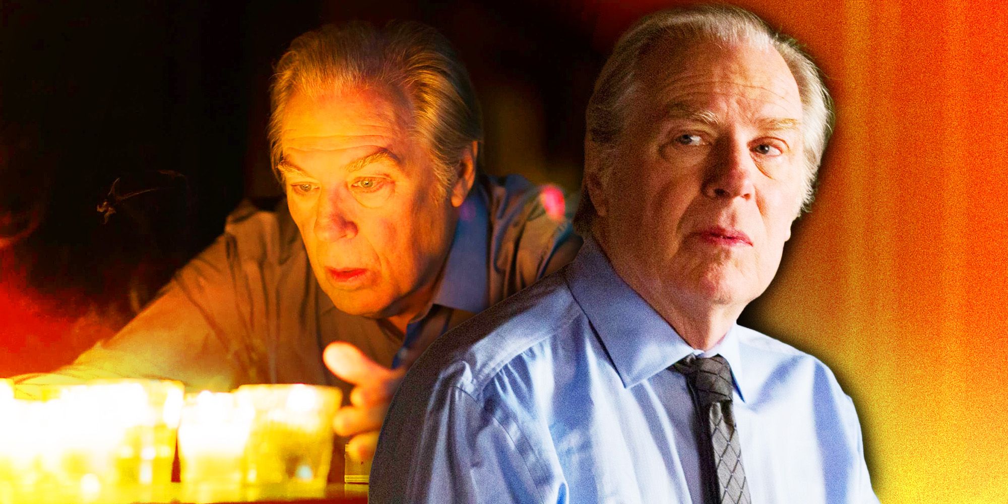 A composition of Chuck McGill in Better Call Saul's 