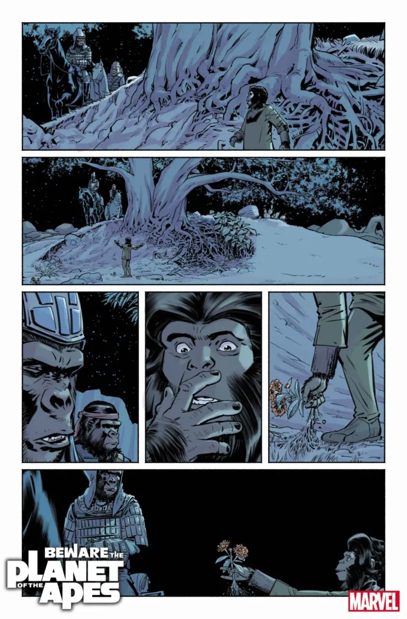 BEWARE THE PLANET OF THE APES 1 PREVIEW PAGE 4