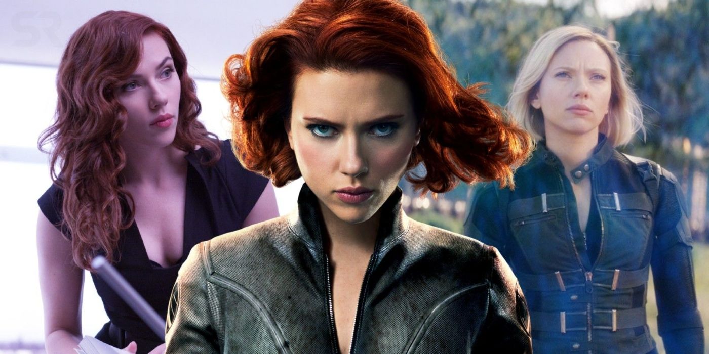 MCU's Black Widow through the ages. 