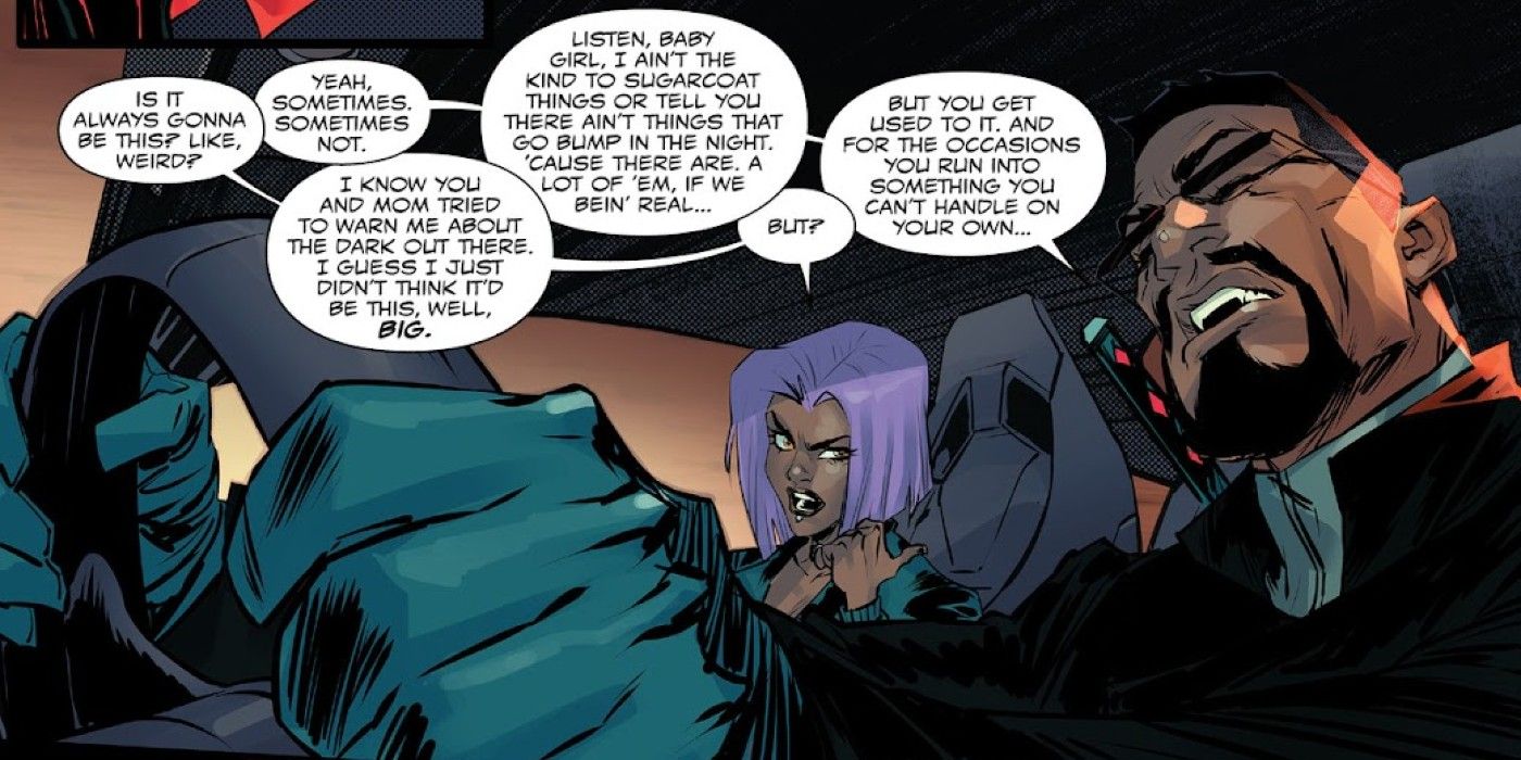 Blade and Bloodline have a father daughter moment-1