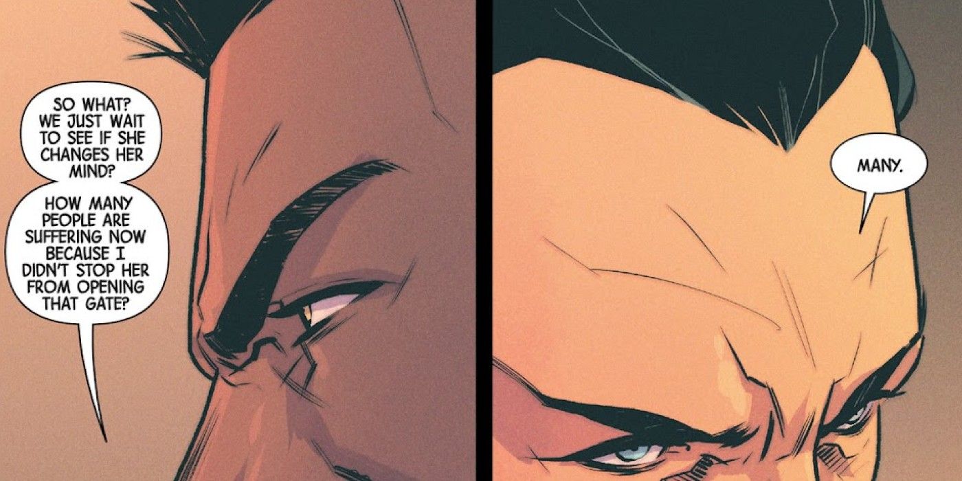 Blade and Doctor Strange talk about The Adana-1