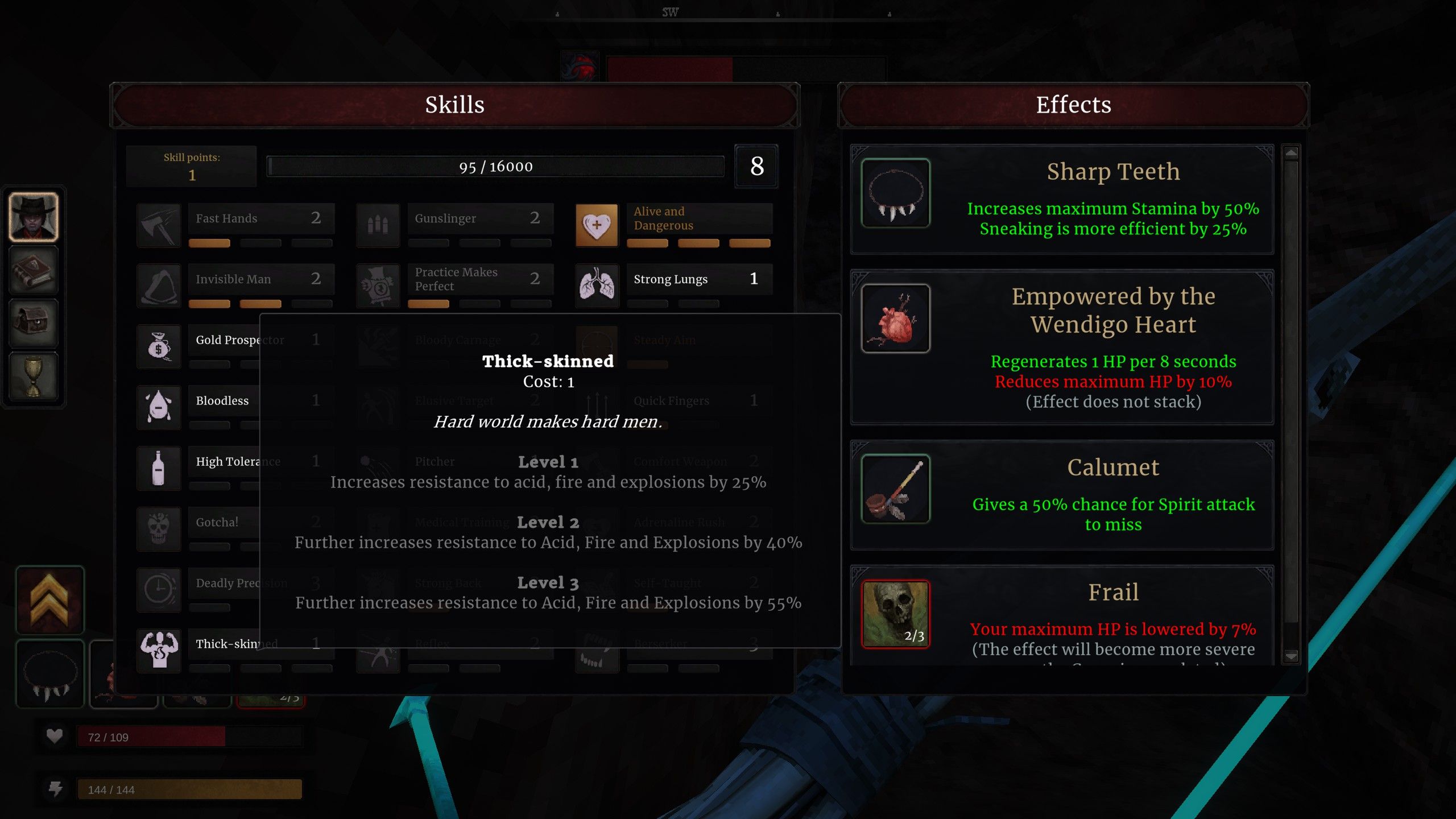Blood West Review Perk Selection