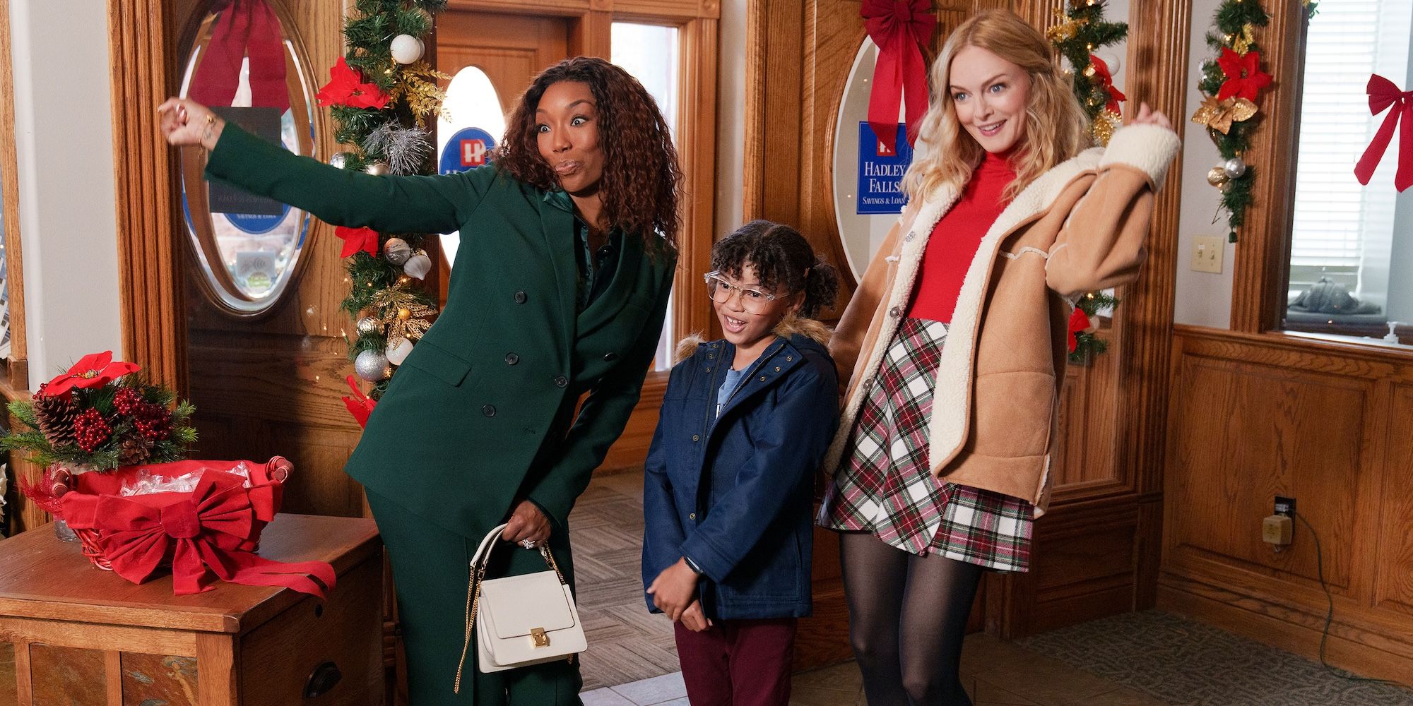 brandy and heather graham in best christmas ever