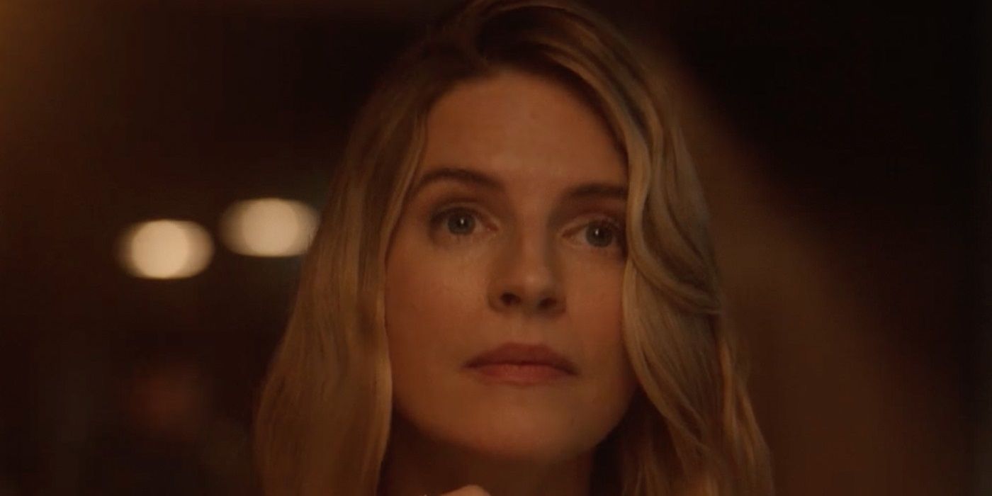 Brit Marling as Lee Andersen in A Murder At The End of the World