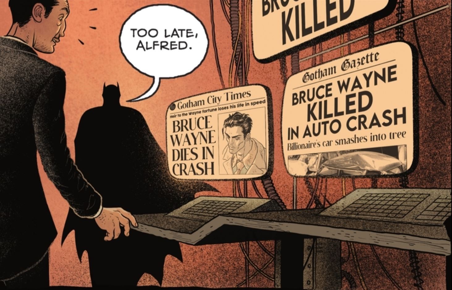 Bruce Wayne Plans His Death DC