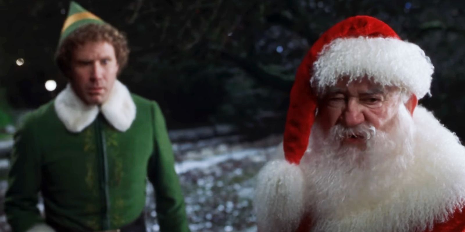 Buddy y Papá Noel en Elf