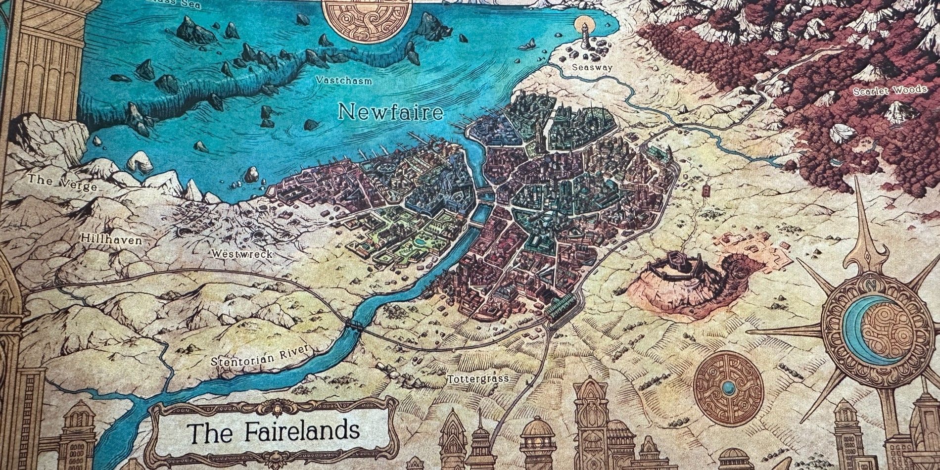 Candela Obscura The Fairelands Map critical role