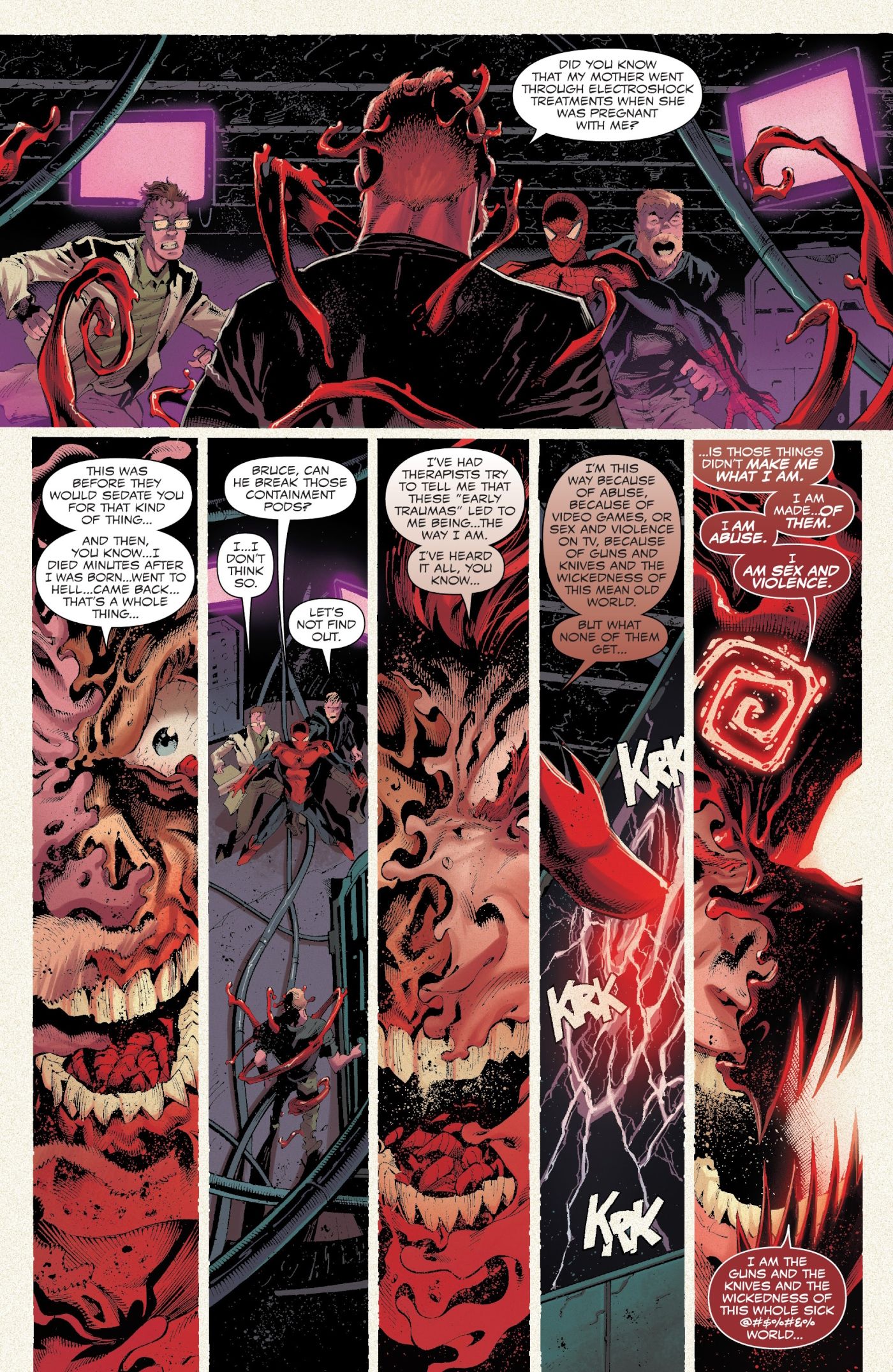 Carnage Reveals Himself
