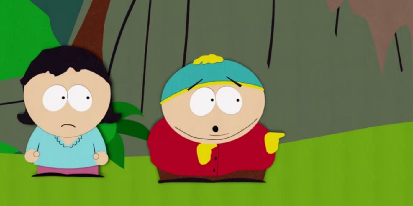 Cartman announces he is going home on South Park.