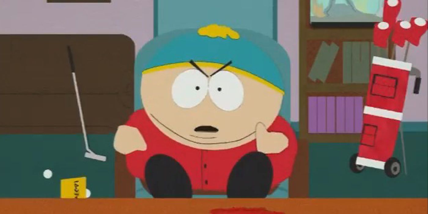 Cartman at a doctor's office on South Park.