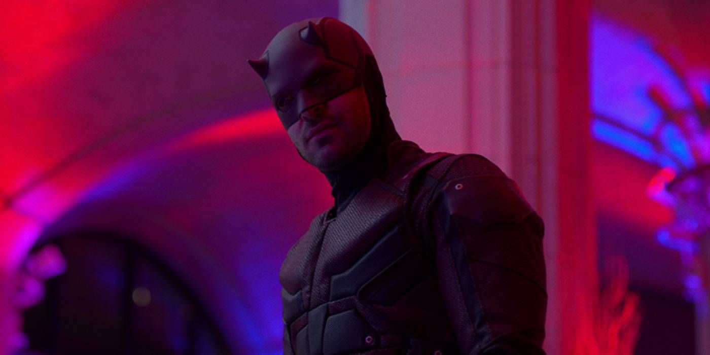 Charlie Cox as Daredevil in The Defenders pic