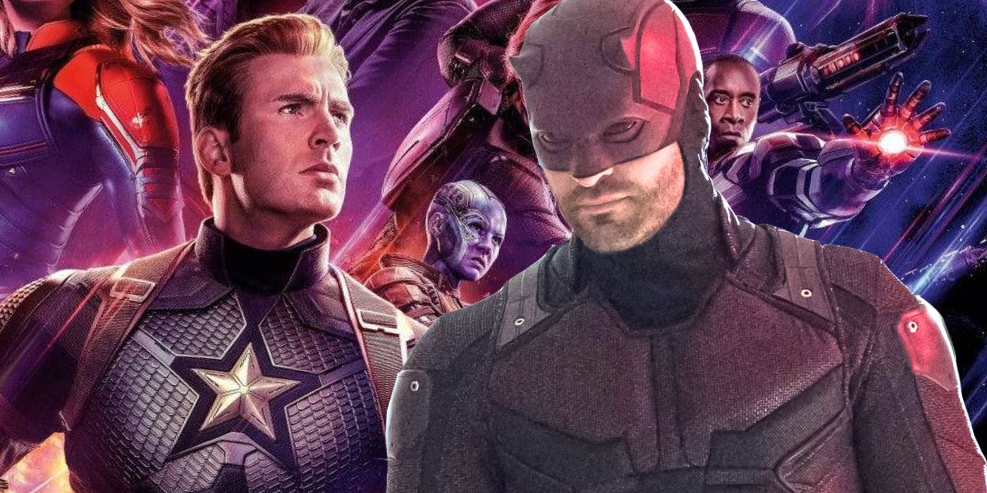 Charlie Cox&rsquo;s Daredevil with Chris Evans' Captain America custom news image