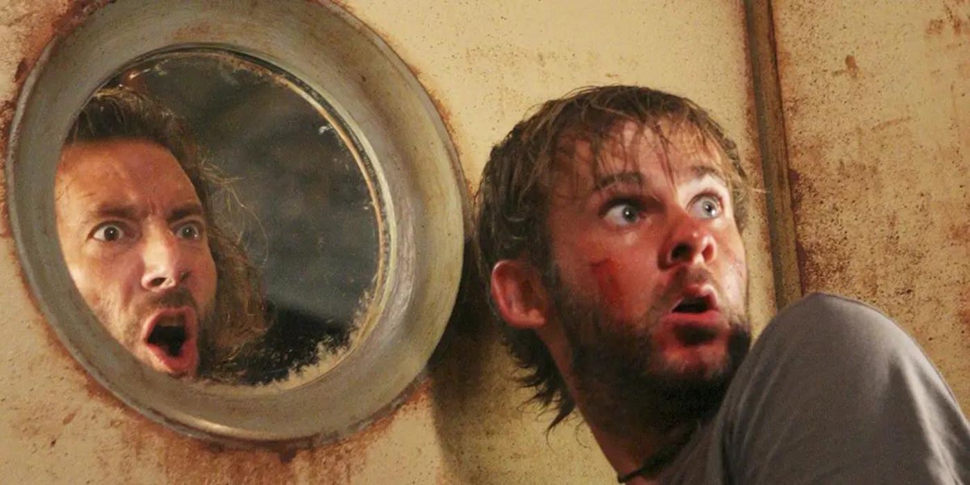 Dominic Monaghan as Charlie preparing to die in Lost