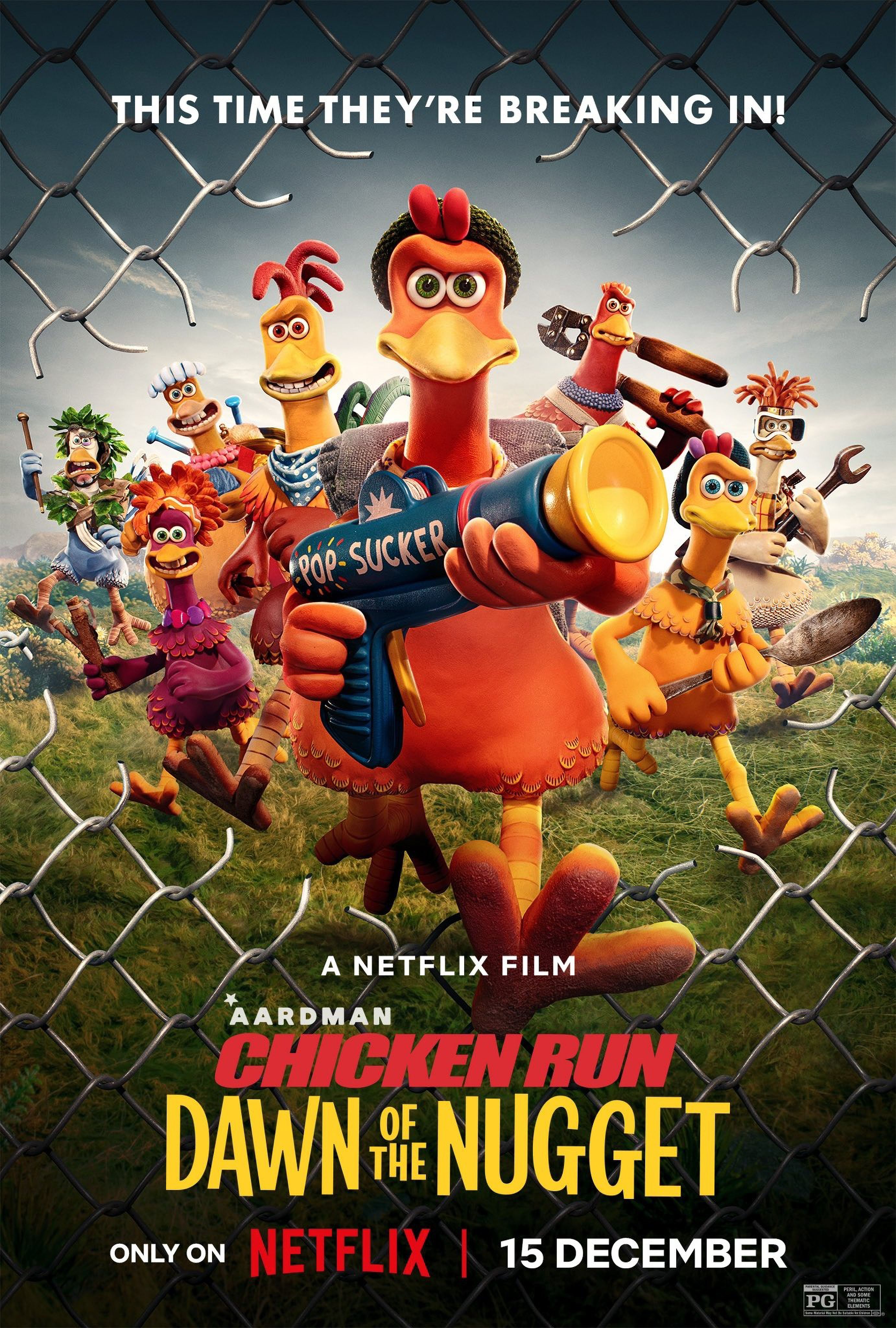 Chicken Run- Dawn of the Nugget Poster
