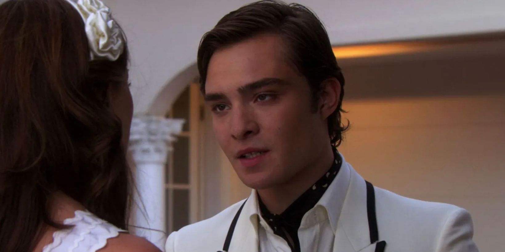 Chuck Talking to Blair in the Season 2 Premiere of Gossip Girl