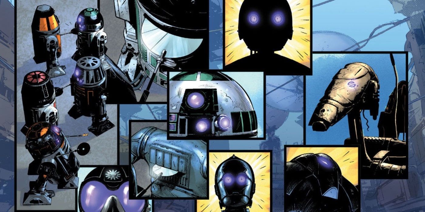 Corrupted Droids in Dark Droids #4 Star Wars