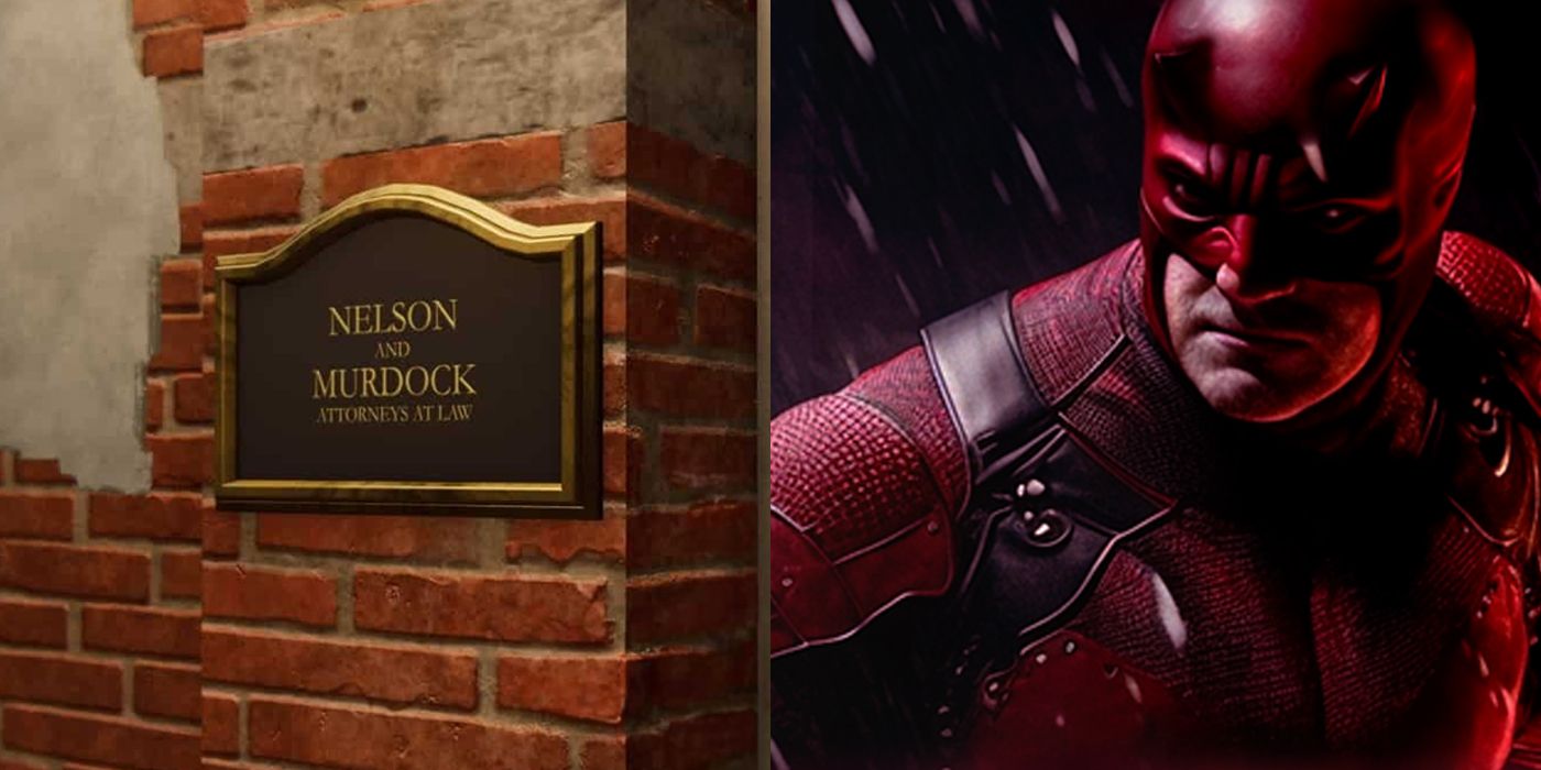Daredevil with the Nelson and Murdock Easter egg in Marvel’s Spider-Man
