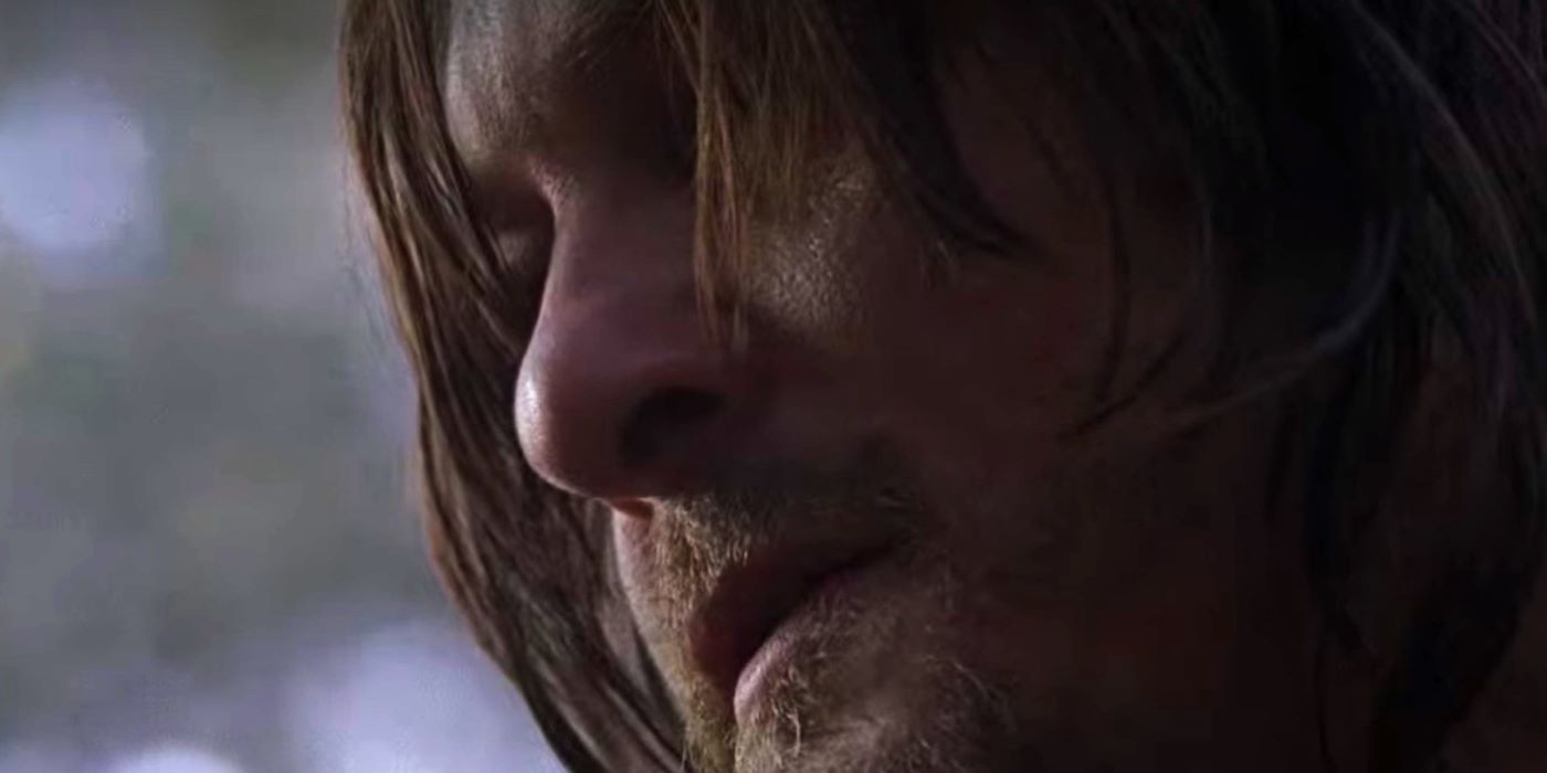 Daryl Talking To Dwight In The Walking Dead Season 8 Episode 16