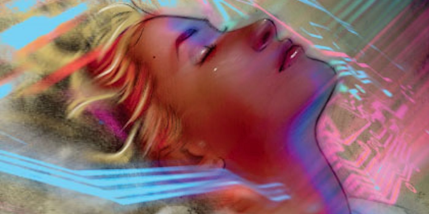 Woman’s face in Dawnrunner New Dark Horse Comic Cover Art