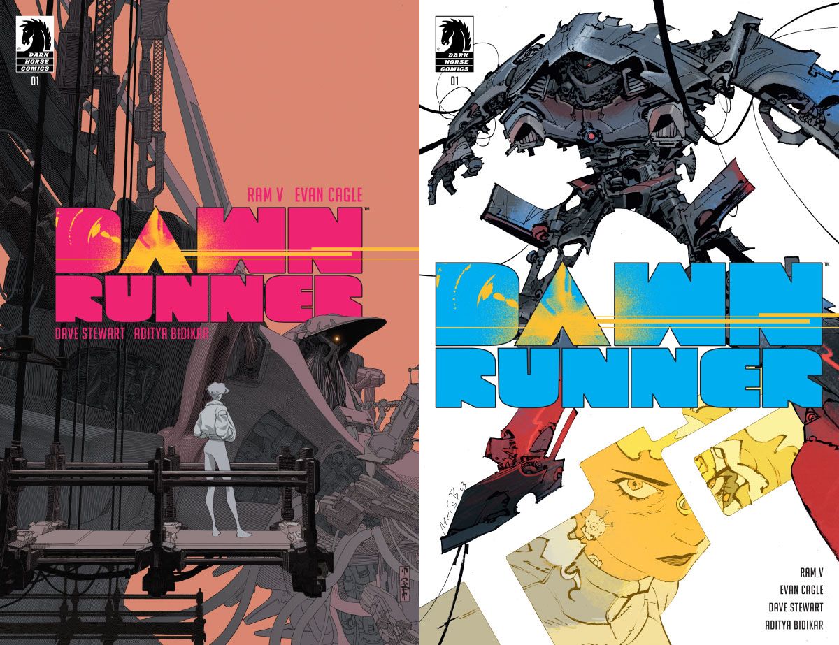 Dawnrunner new variant covers from Dark Horse Comics