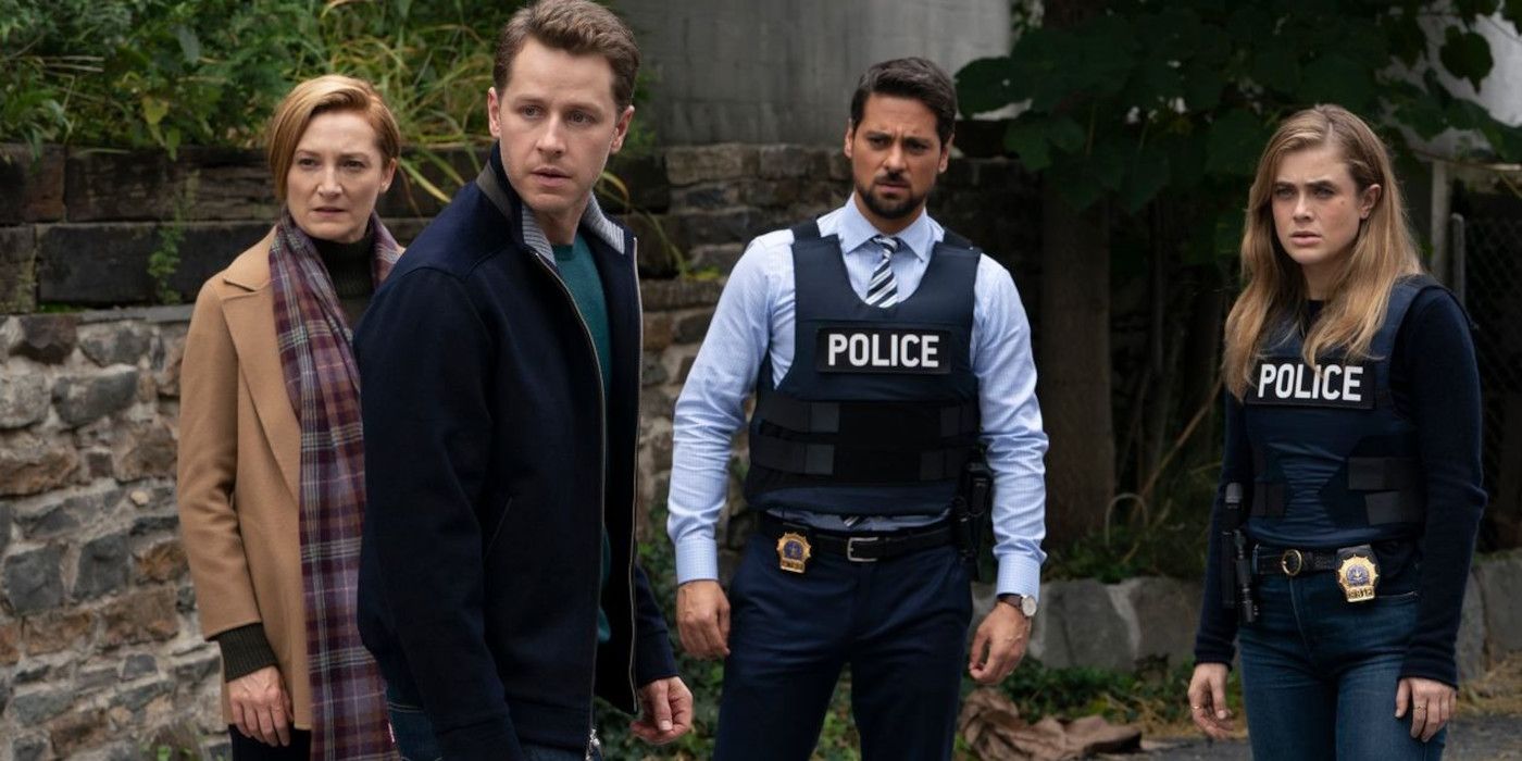 Fiona, Ben, Jared, and Michaela looking confused in Manifest
