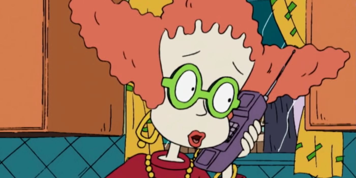 Didi Pickles on the Phone in Rugrats