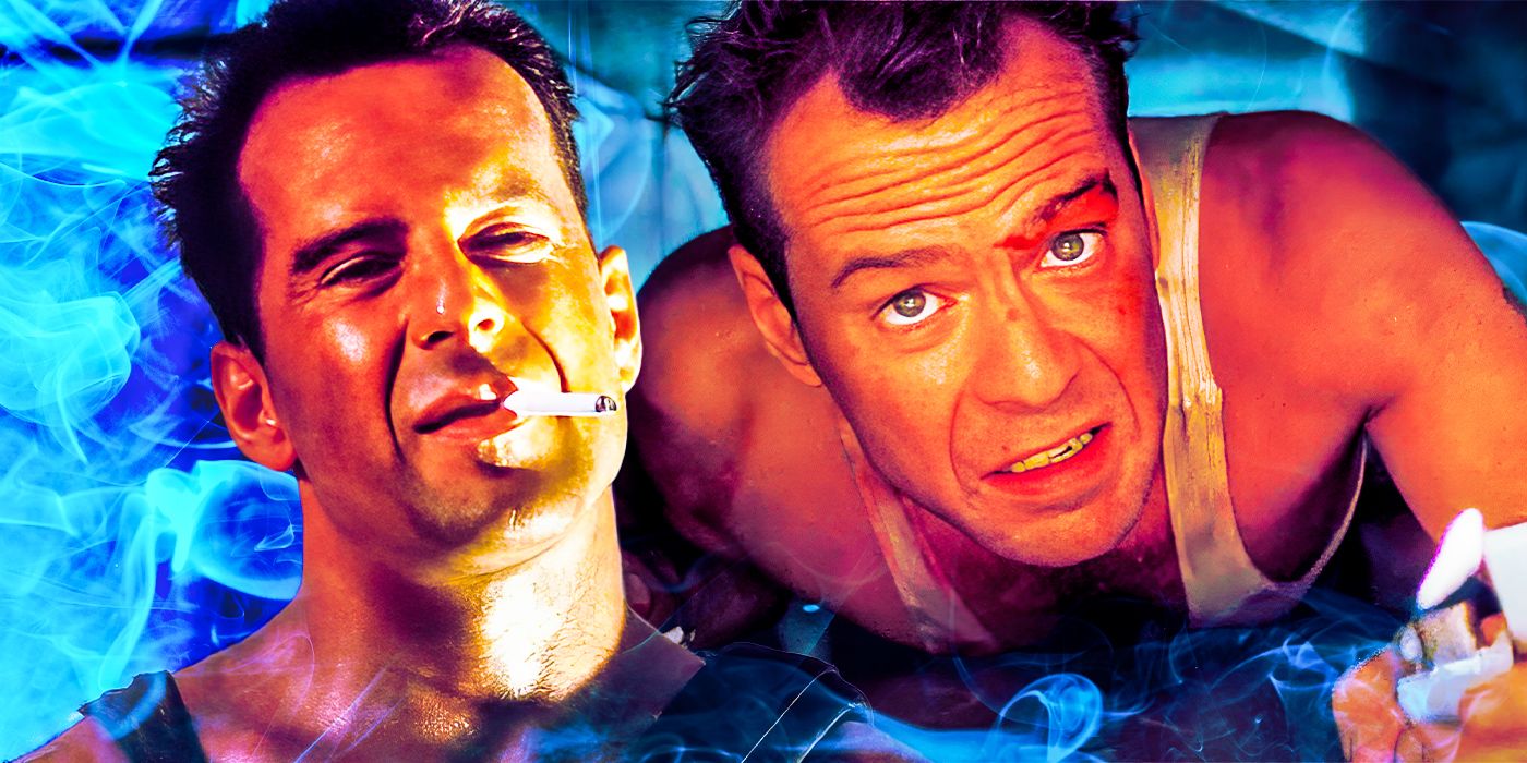 A custom image featuring Bruce Willis as John McLane in Die Hard