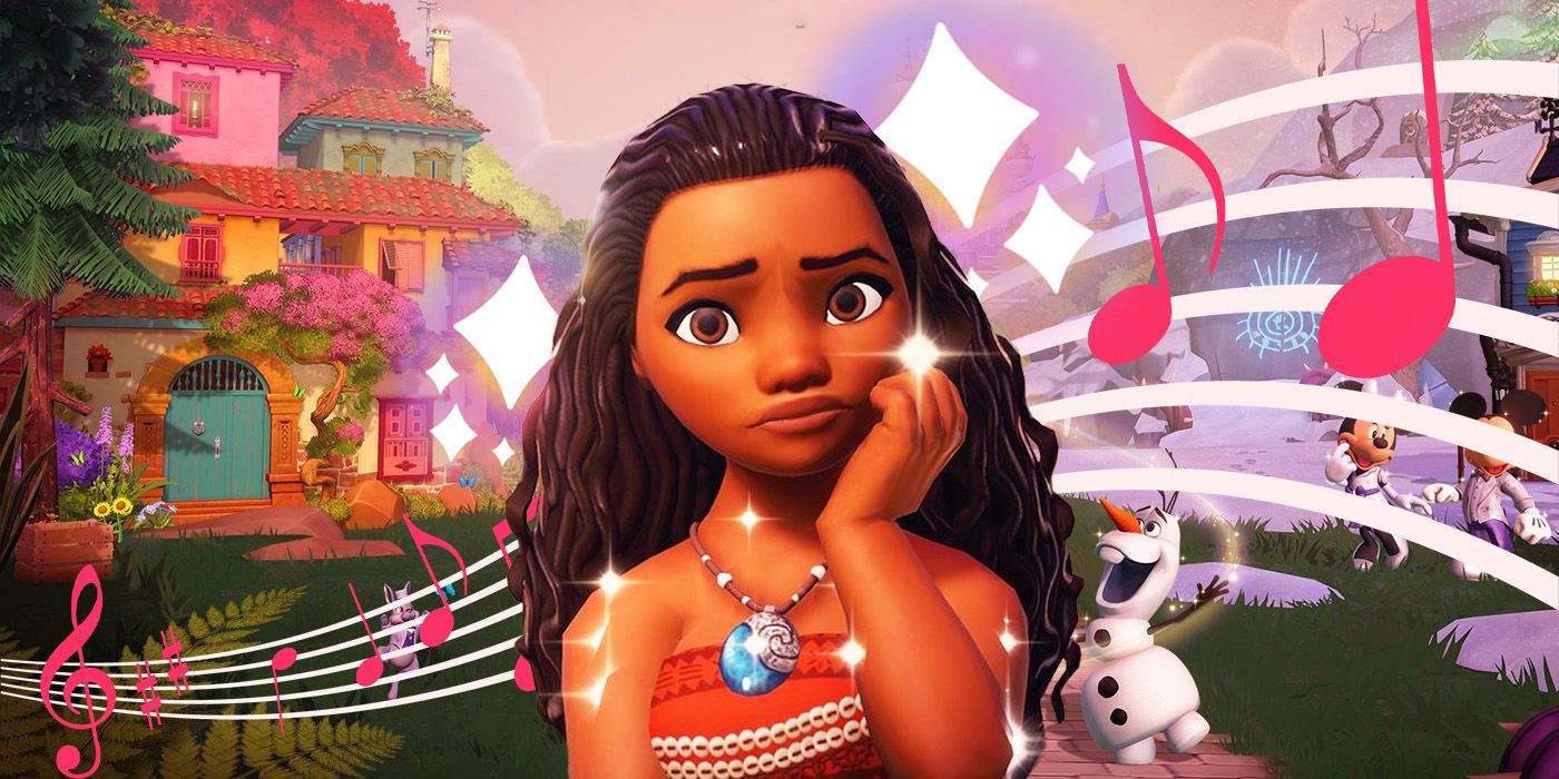 Disney Dreamlight Valley Making Music Quest with Moana Helping Stitch Form a Complete Band
