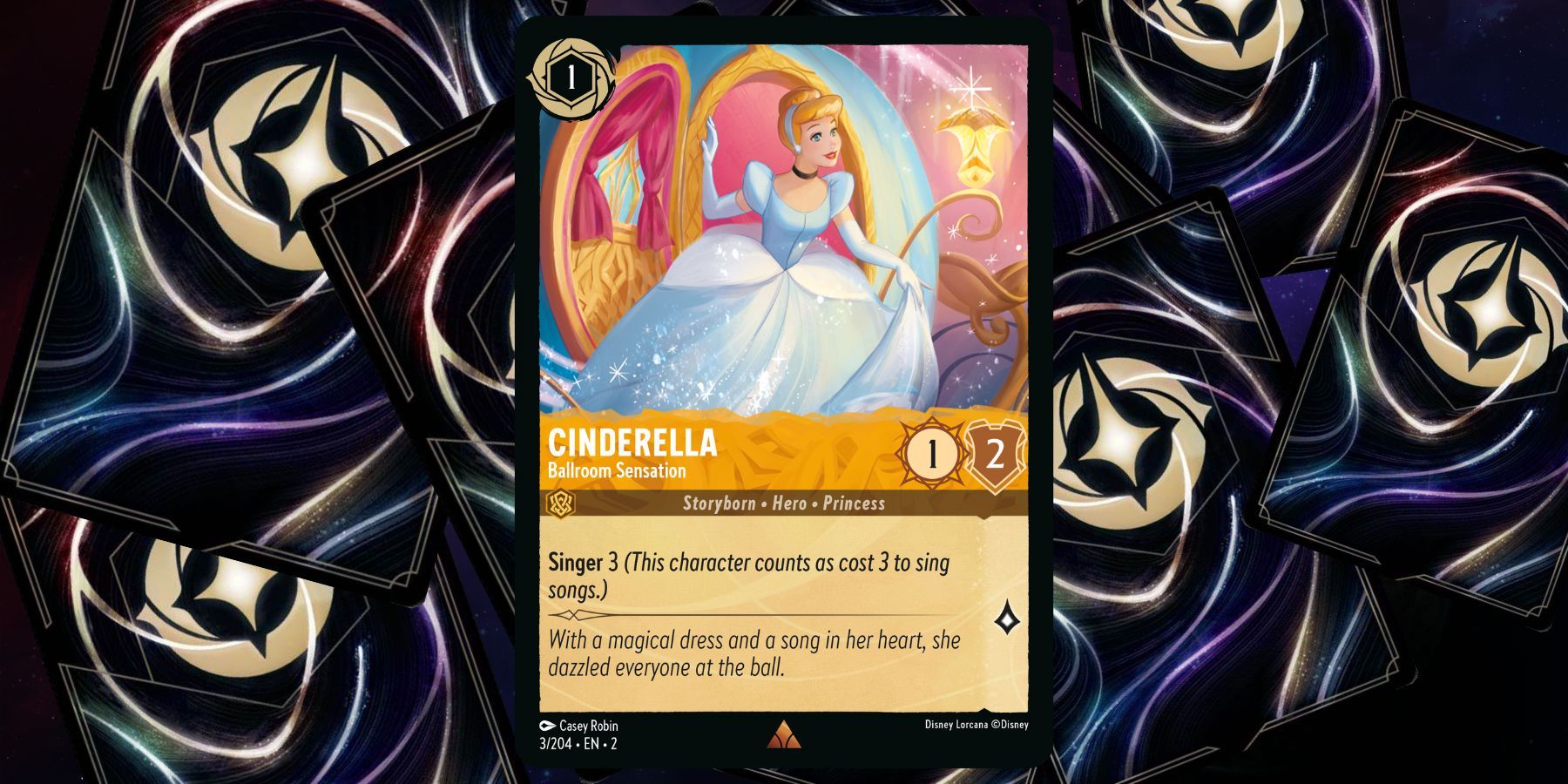Disney Lorcana: Rise Of The Floorborn Reveals New Cinderella Card [EXCLUSIVE]