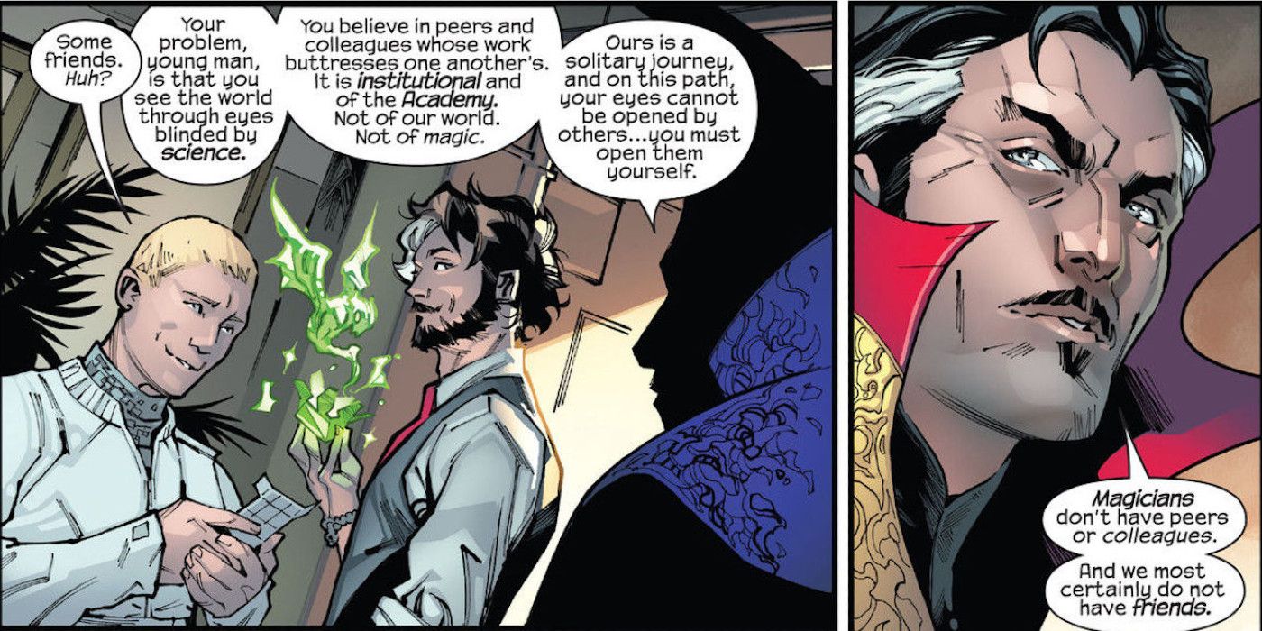 Doctor Strange Reveals a Dark Side of Being a Magic User in the Marvel Universe