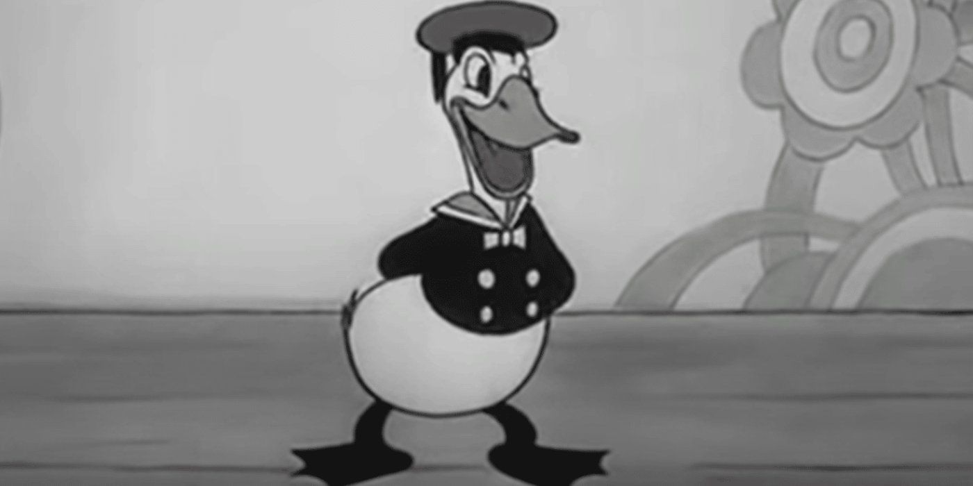 Donald Duck in Orphans Benefit