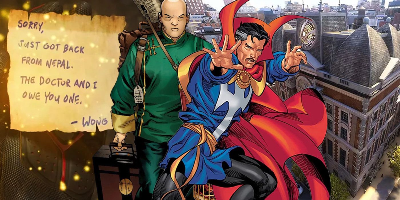 Dr Strange and Wong easter eggs in Marvel’s Spider-Man 2