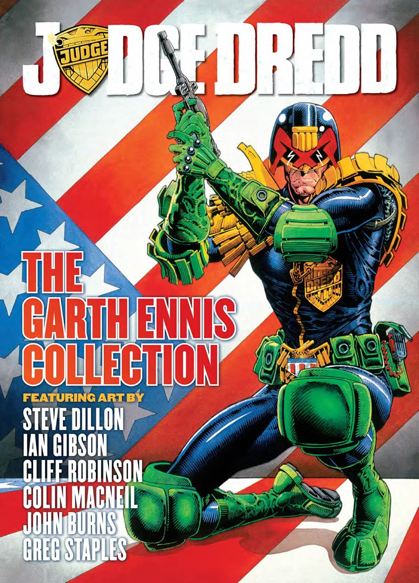 Cover for Judge Dredd, the Ennis collection