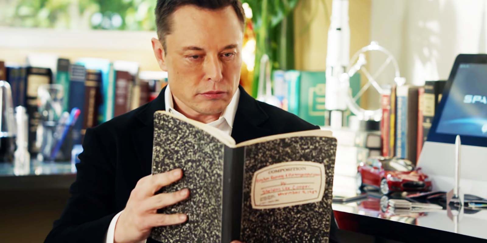 Elon Musk as himself in Young Sheldon season 1, episode 6
