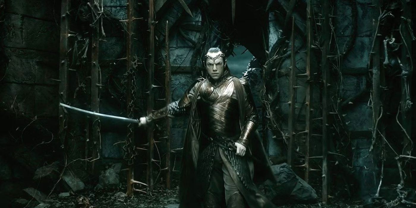 Elrond-el-hobbit-enfrentándose-a-Sauron
